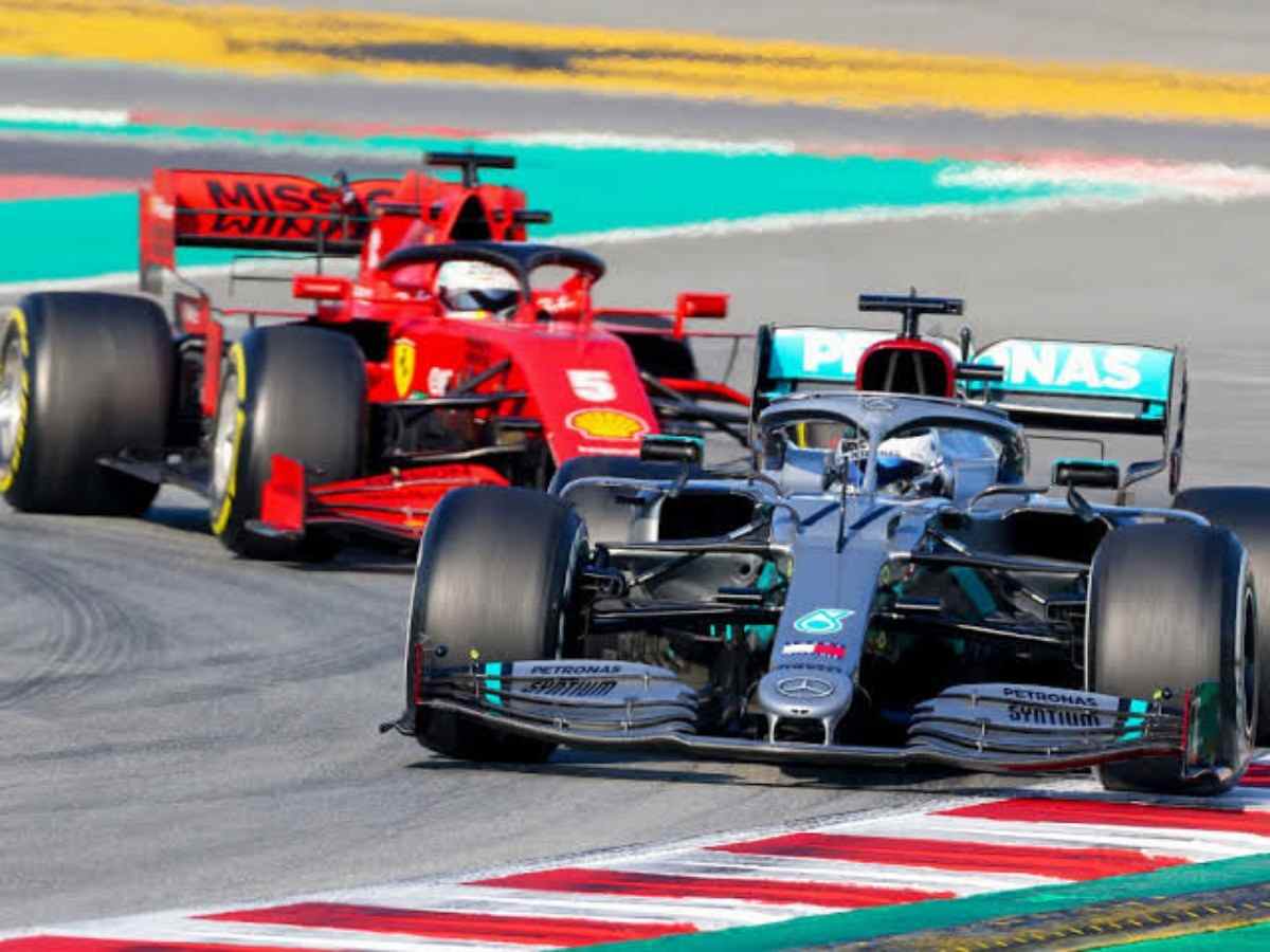 Mercedes and Ferrari (via: IMAGO)