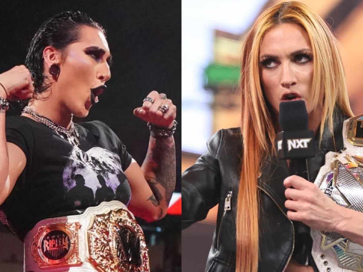 “Ripley only likes hanging out with the lads,” Becky Lynch takes shots at Rhea Ripley’s lack of title defenses in WWE