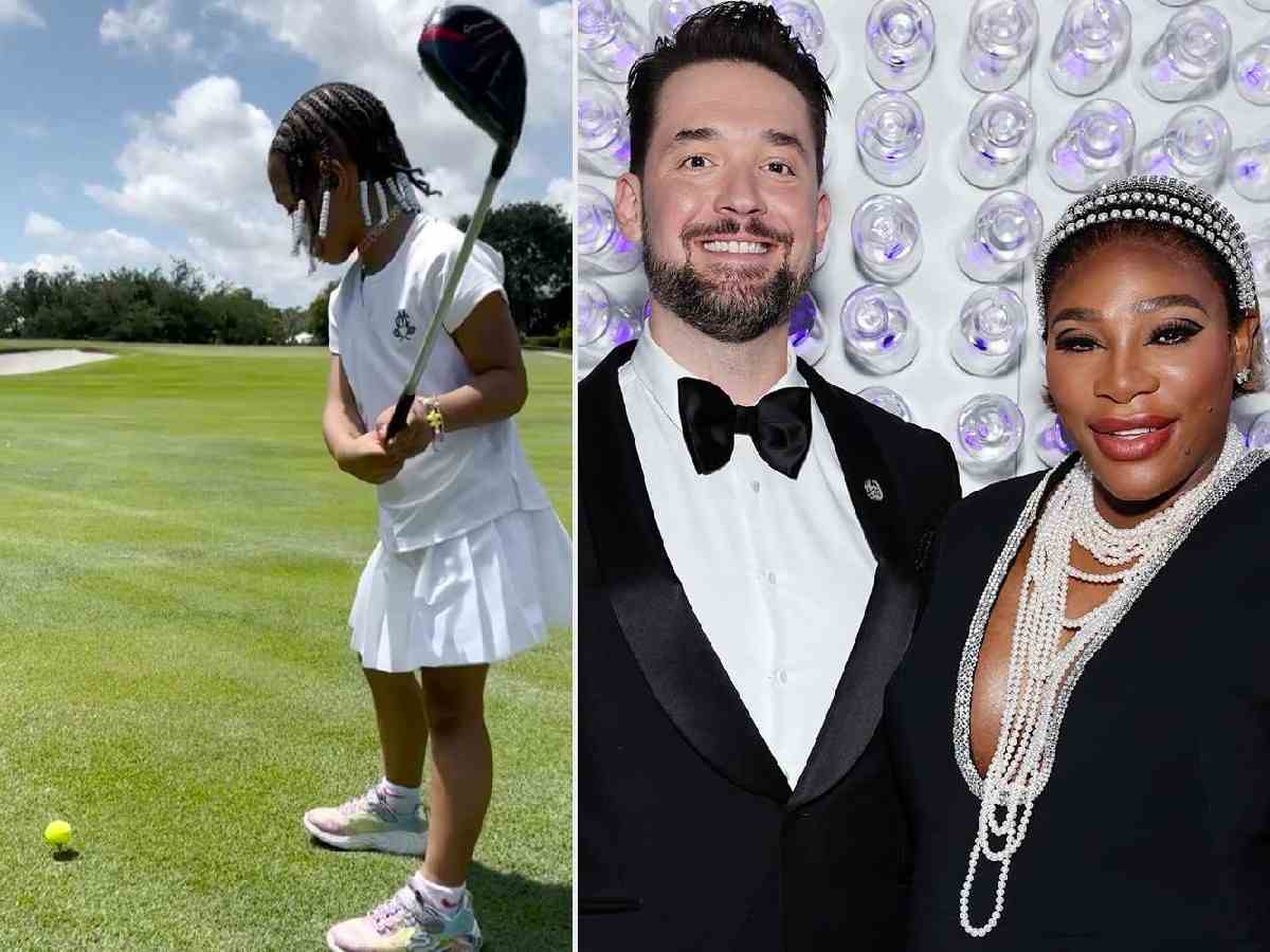 Serena Williams’ husband Alexis Ohanian credits daughter Olympia for pushing him into Golf as he lends support to Team USA at the 2023 Ryder Cup