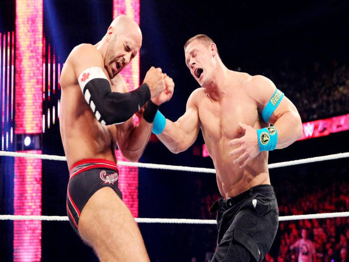 John Cena and Claudio Castagnoli