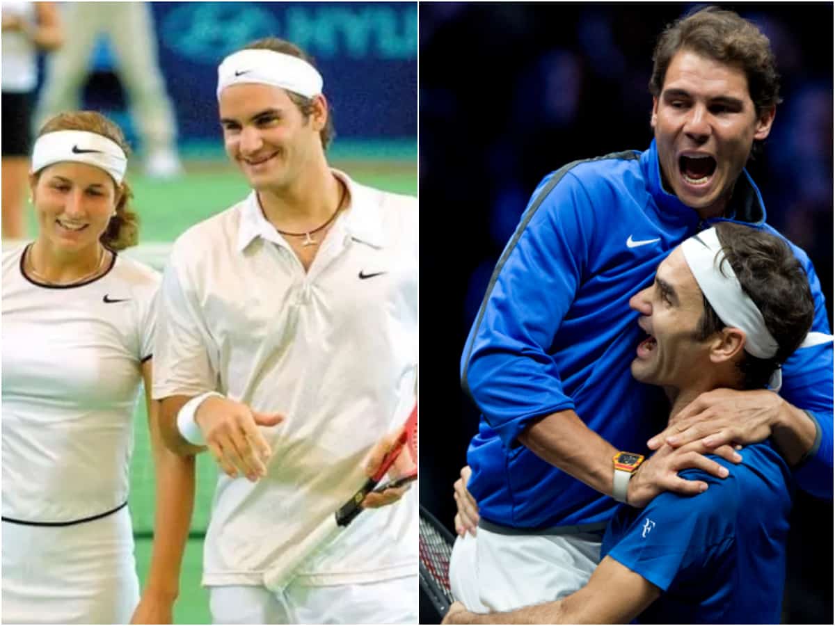 WATCH: “I thought it was my wife until this guy showed up,” Roger Federer ditches wife Mirka to name Rafael Nadal as his best doubles partner