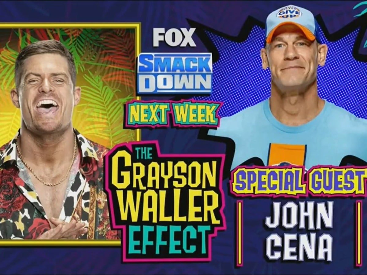 Grayson Waller Effect with John Cena