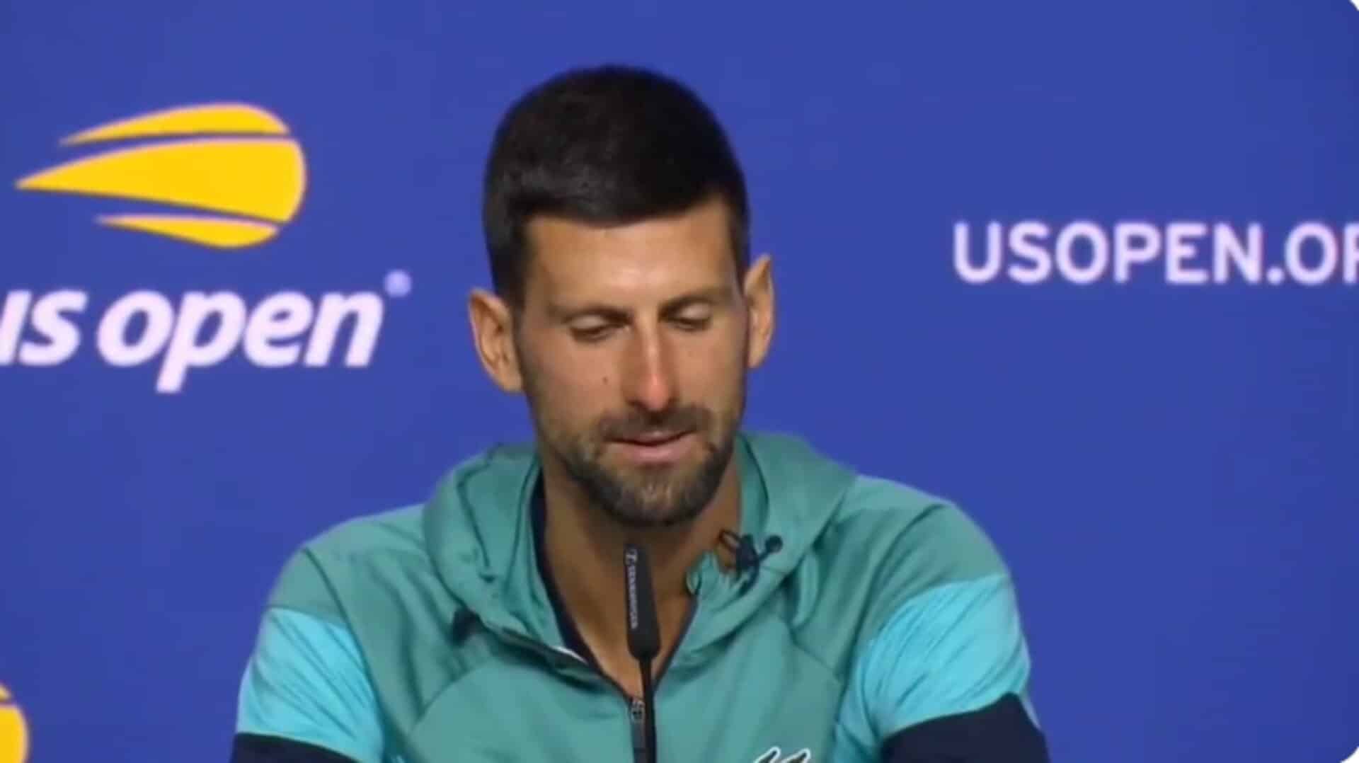 Novak Djokovic clears his retirement stand claiming he’ll think about stopping once he starts getting his a** kicked by younger players