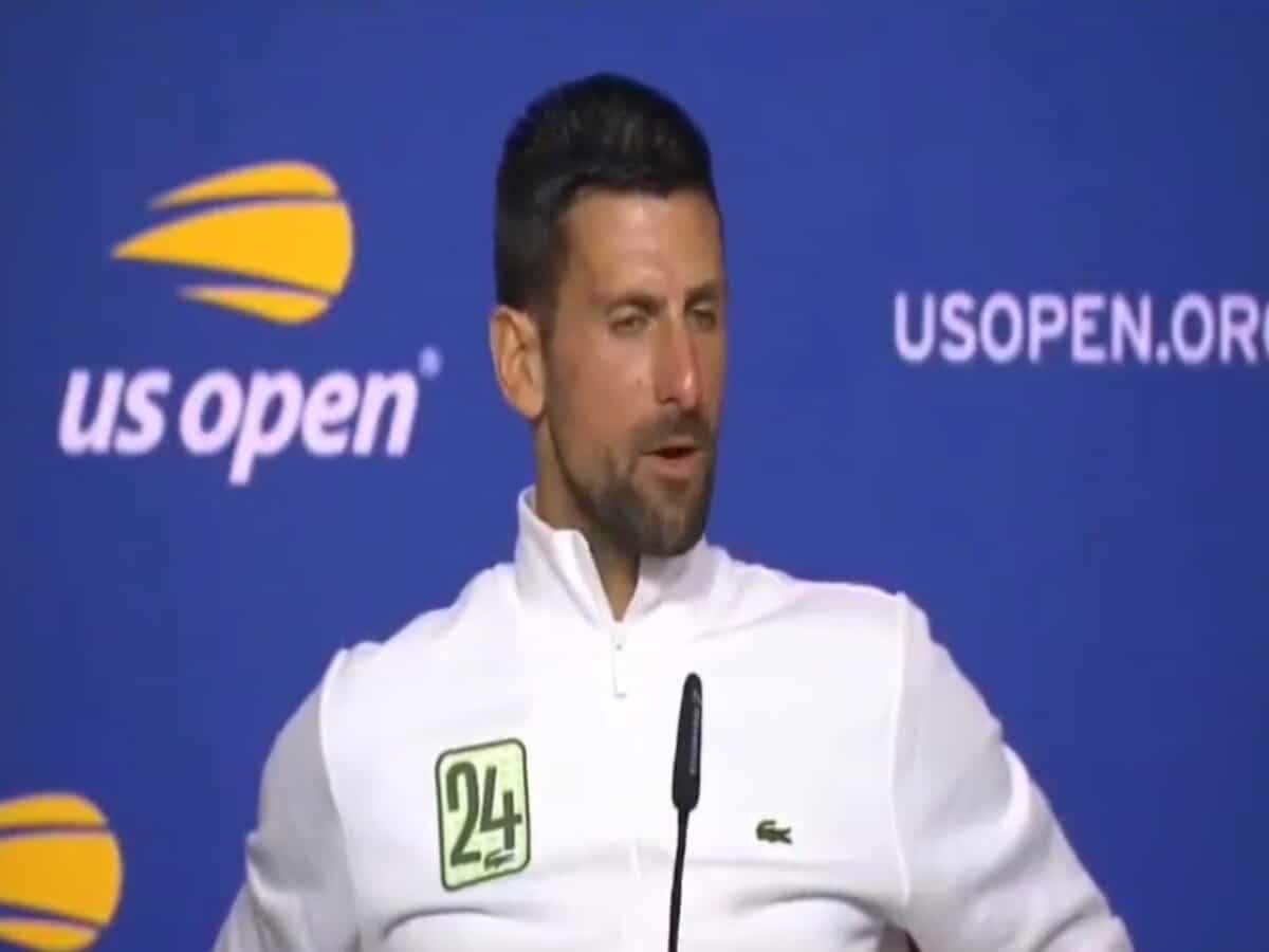 Novak Djokovic in an interview