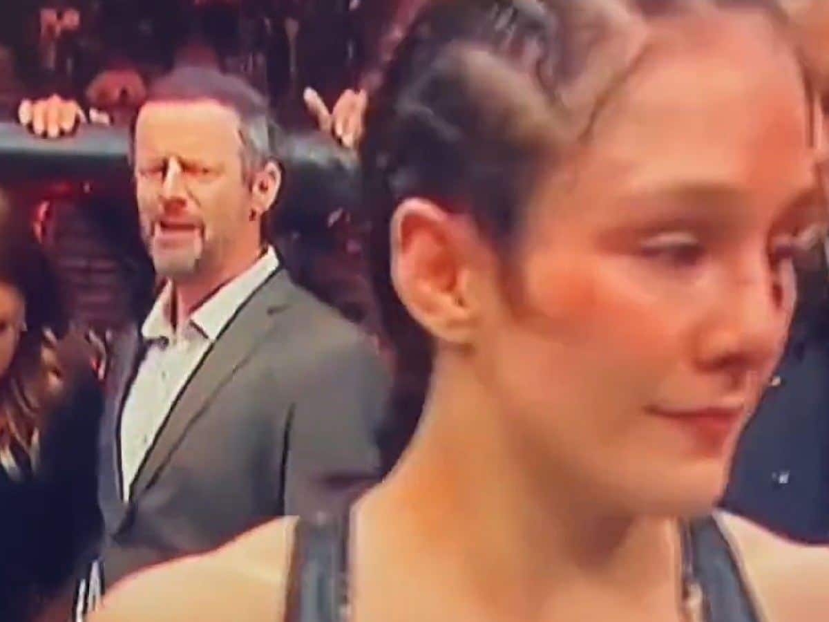 WATCH: “What the…” – Dana White’s right hand, Sean Shelby seen giving out shocking reaction after controversial draw between Valentina Shevchenko and Alexa Grasso