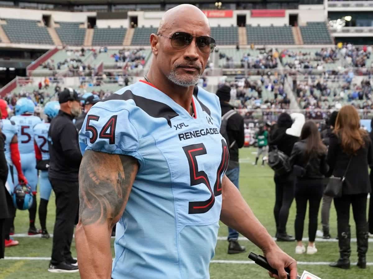 Dwayne The Rock Johnson XFL USFL Merger