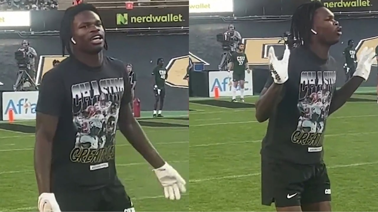 WATCH: “Oh you’re so big and bad!” – Colorado star Travis Hunter engages in a verbal duel with CSU players before going up against Colorado State