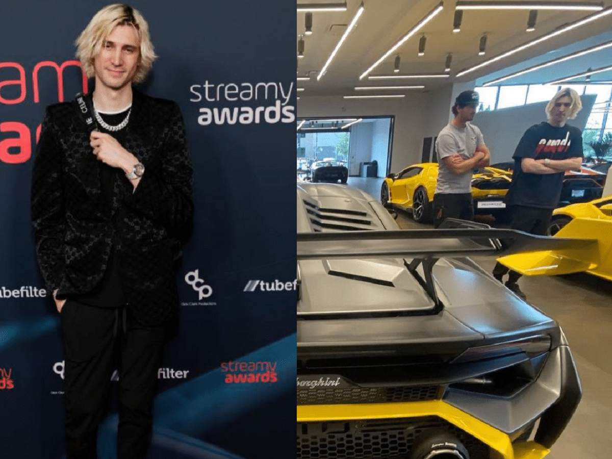 xQc reveals buying a brand new $300,000 worth Lamborghini Huracan Tecnica after losing his favourite McLaren to his ex, Adept