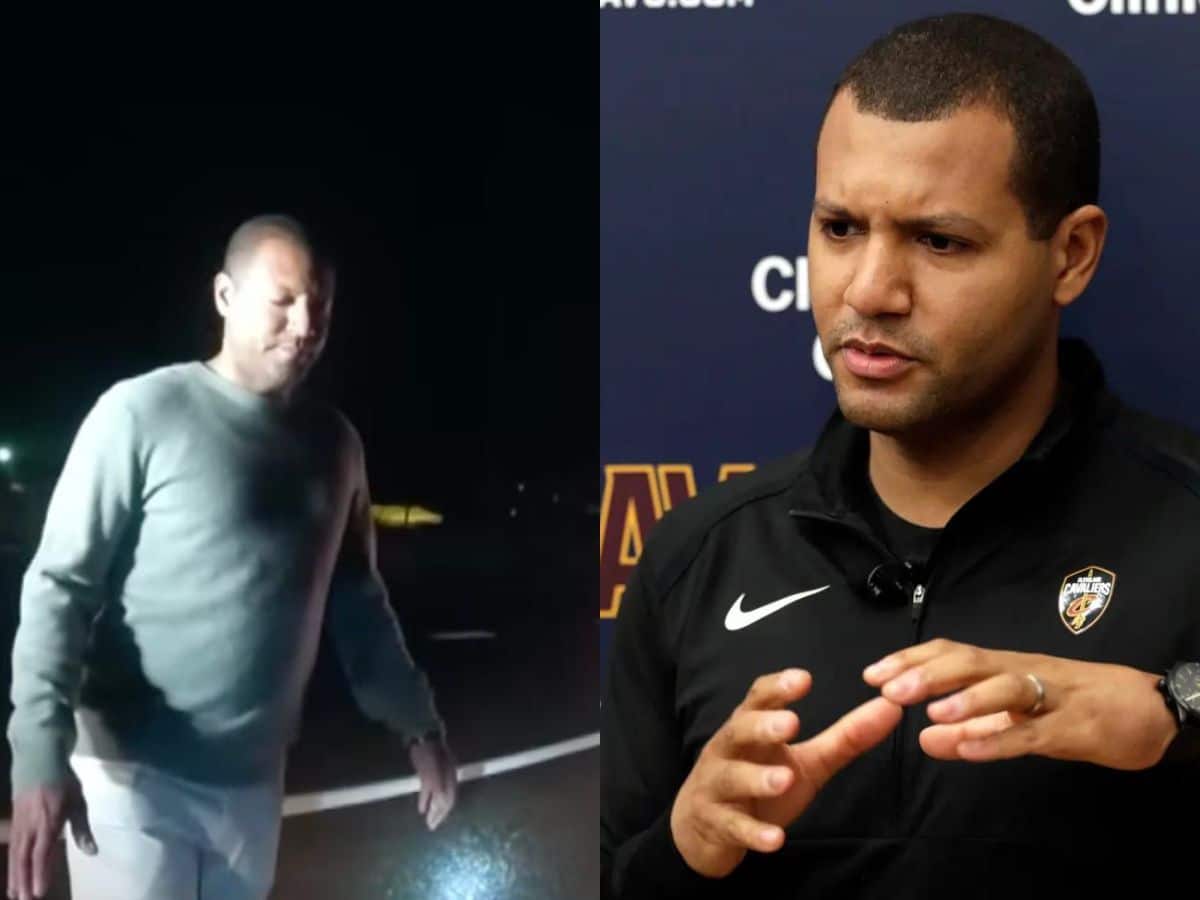 “Now you see why Bron couldn’t get any help in Cleveland” – Cavs executive Koby Altman’s OVI arrest video surfaces online, NBA fans claim he was ‘BEYOND DRUNK’