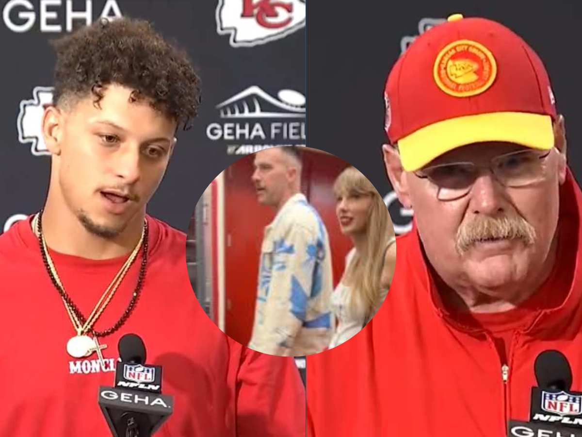 “I set them up!” Andy Reid and Patrick Mahomes play matchmakers for ‘tremendous’ Taylor Swift and Travis Kelce post the Popstar’s appearance at the Chiefs-Bears game