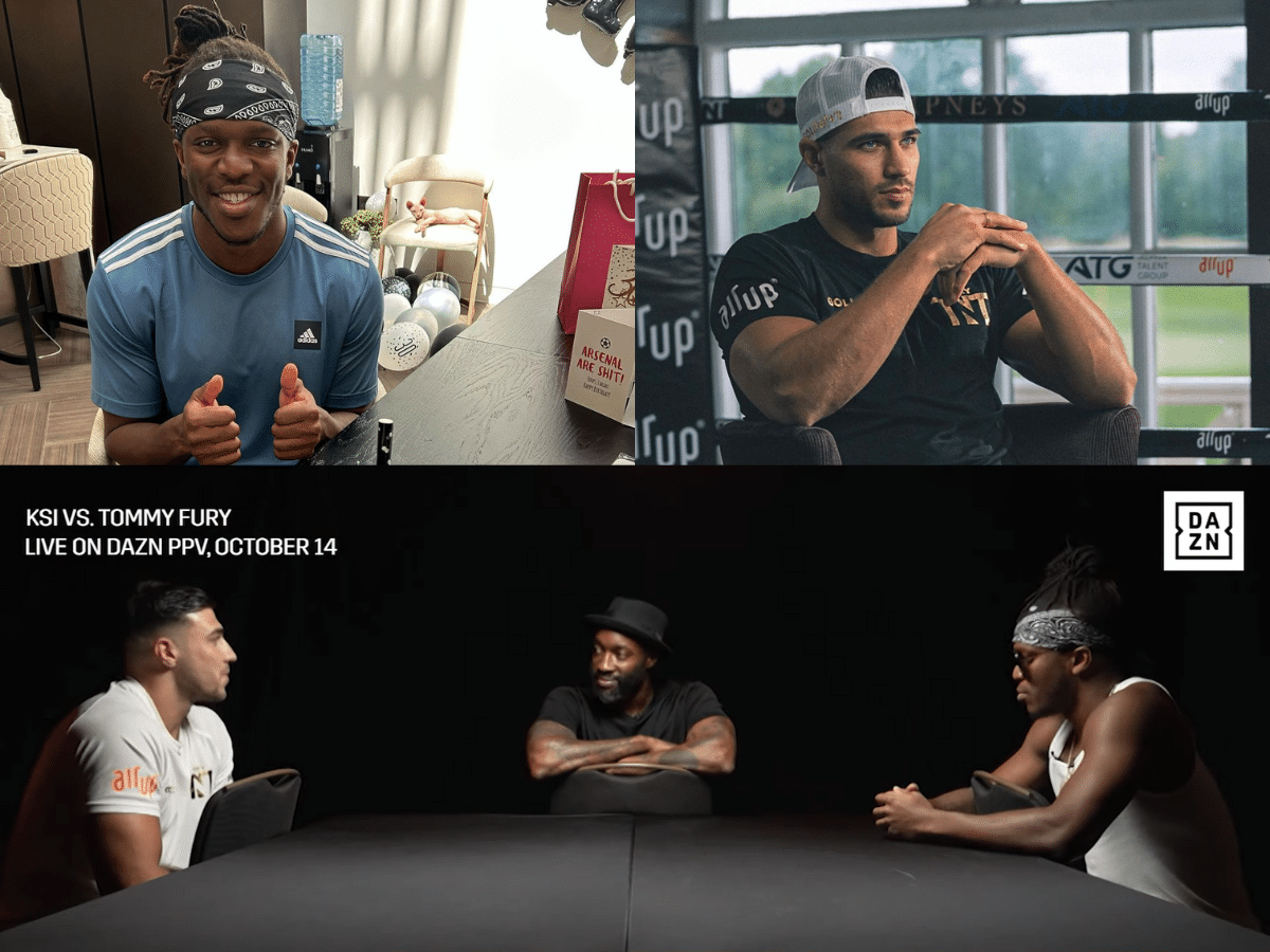 WATCH: KSI and Tommy Furry discuss the ‘size’ of their balls