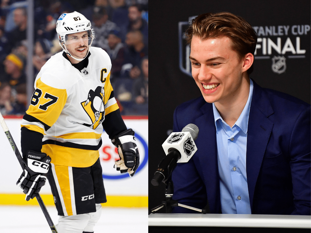 Connor Bedard AMAZED meeting ‘childhood idol’ Sidney Crosby at NHL Media Tour ahead of 2023-24 season, labels meeting Pens phenom as ‘pretty special’