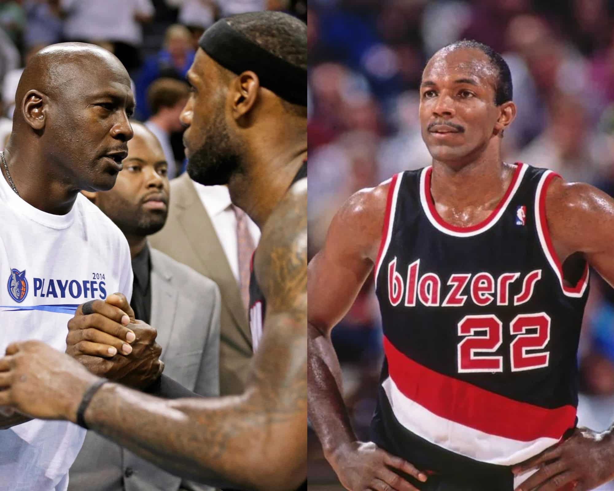 “Blasphemy” – Clyde Drexler once controversially claimed neither Michael Jordan nor LeBron James is the GOAT