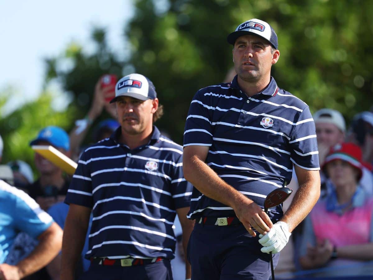 Scottie Scheffler and Brooks Koepka