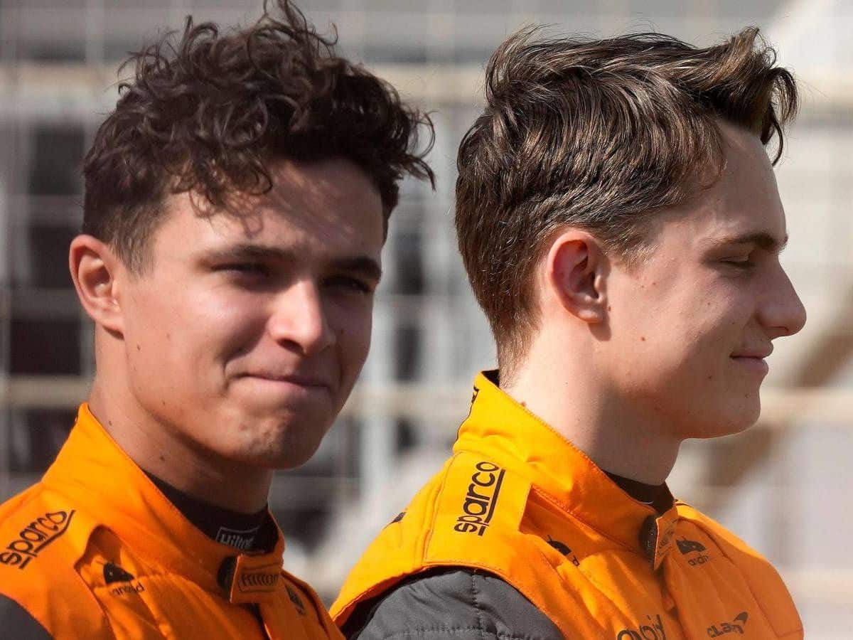 Oscar Piastri and Lando Norris