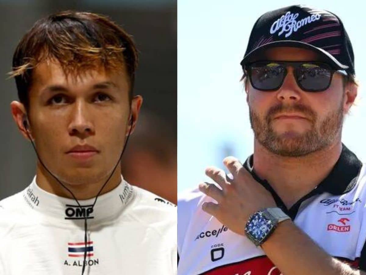 Alex Albon and Valtteri Bottas (Credits: Daily Star)