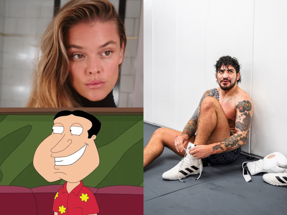 “That explains loving s*x” – Fans can’t keep it together as Dillon Danis compares Nina Agdal with Family Guy’s pervert Quagmire