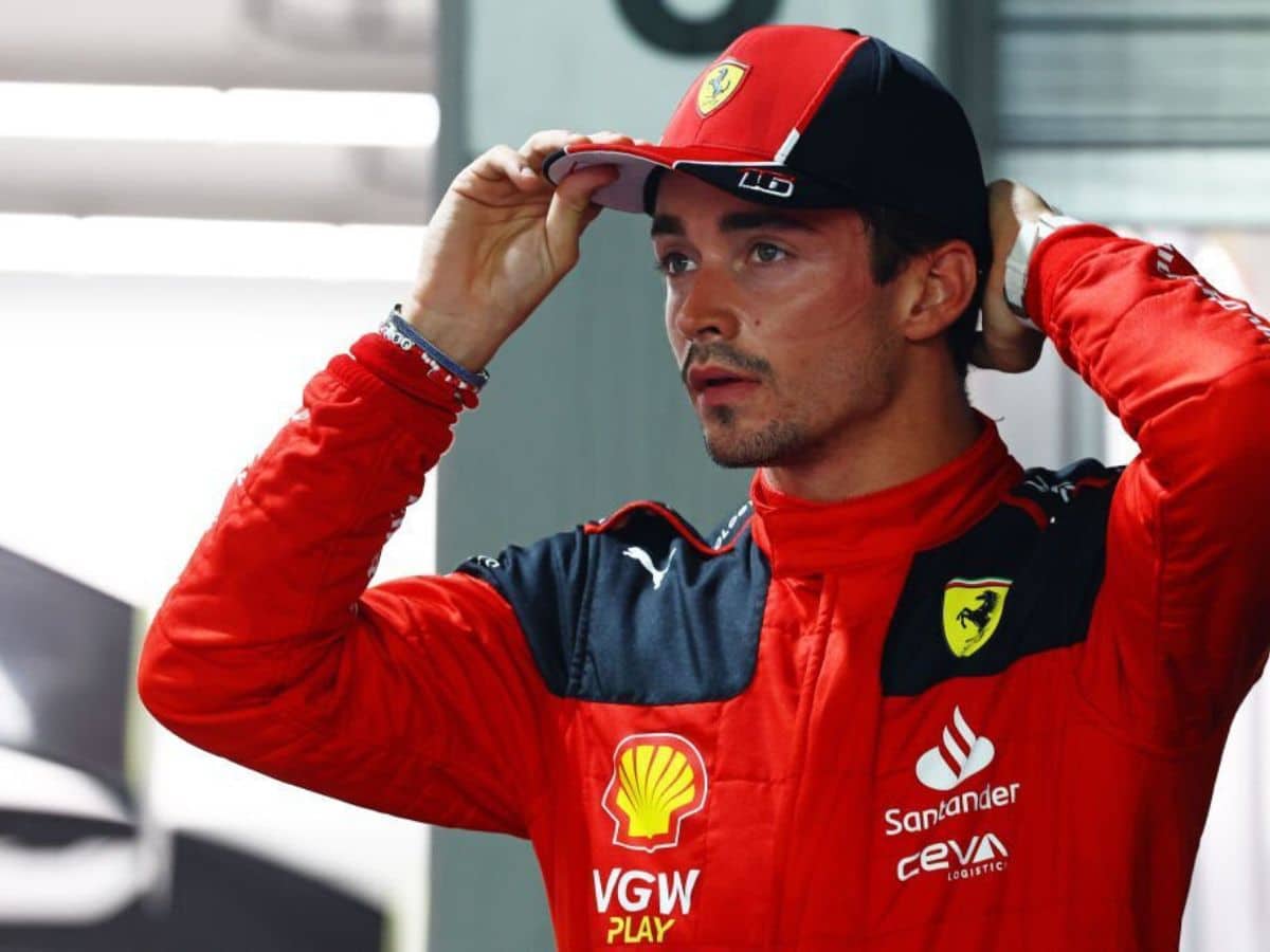 Despite Ferrari top 3 start, unhappy Charles Leclerc says he ‘f***ed it up’ in fight for pole against Carlos Sainz at Singapore GP