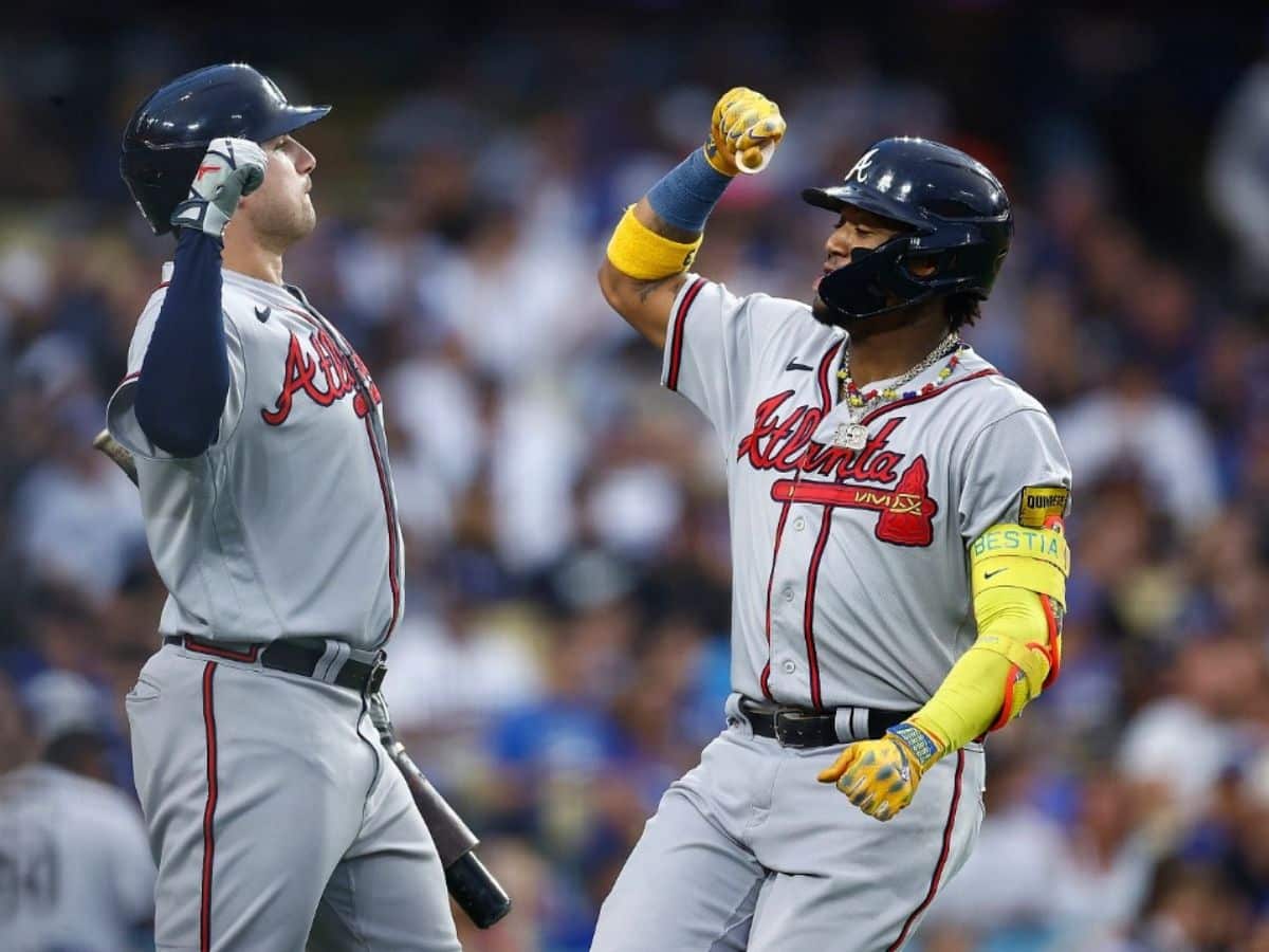 WATCH: “Best team of all time,” Atlanta Braves crush LA Dodgers in third straight game to cross 90 win-mark, MLB Twitter reacts