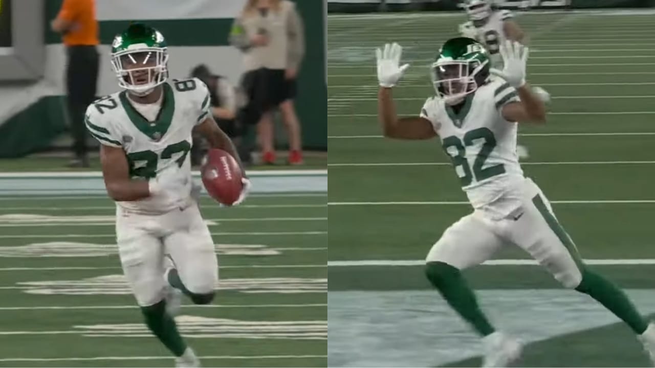 WATCH: Rookie Xavier Gipson wins the ‘dramatic’ opening game for the Jets with a punt return touchdown minutes after Aaron Rodgers’ season-threatening injury 