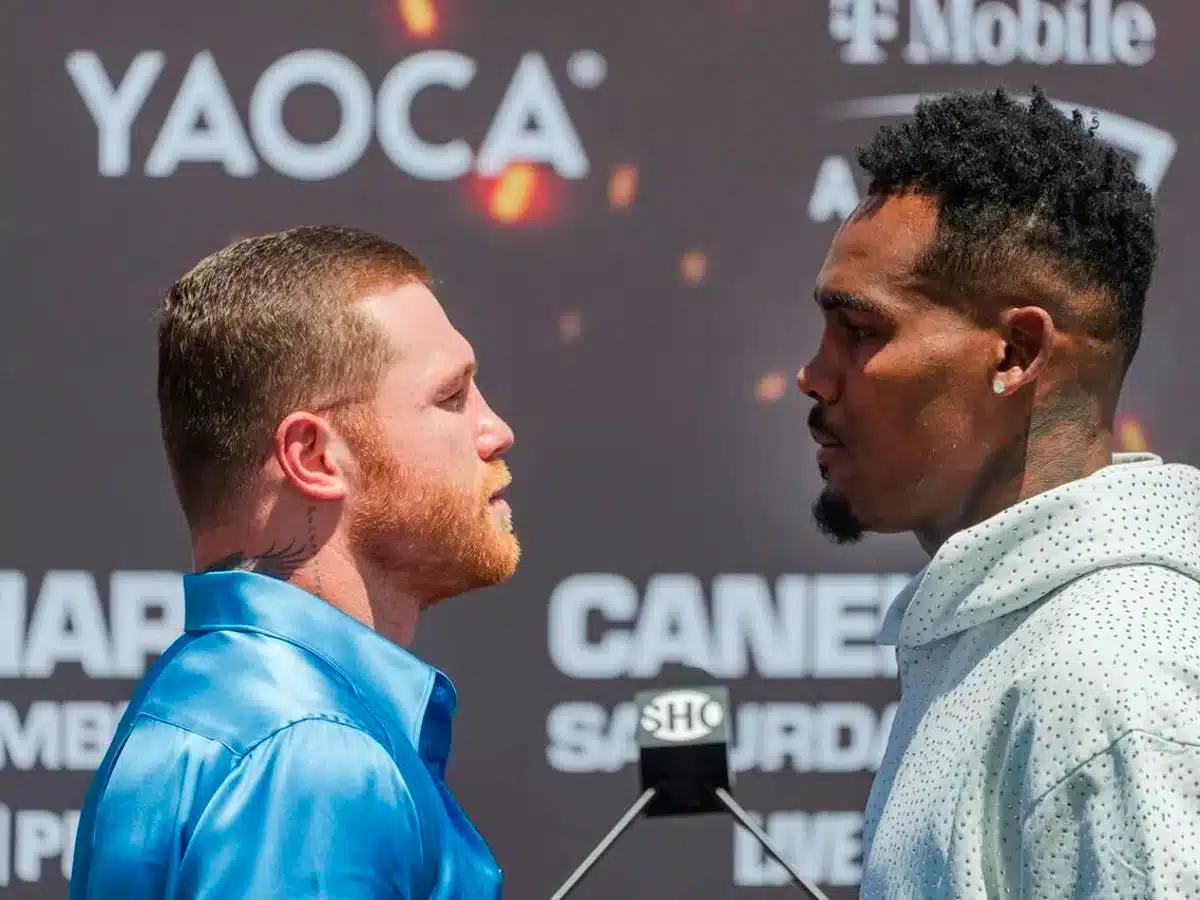 Canelo Alvarez and Jermell Charlo