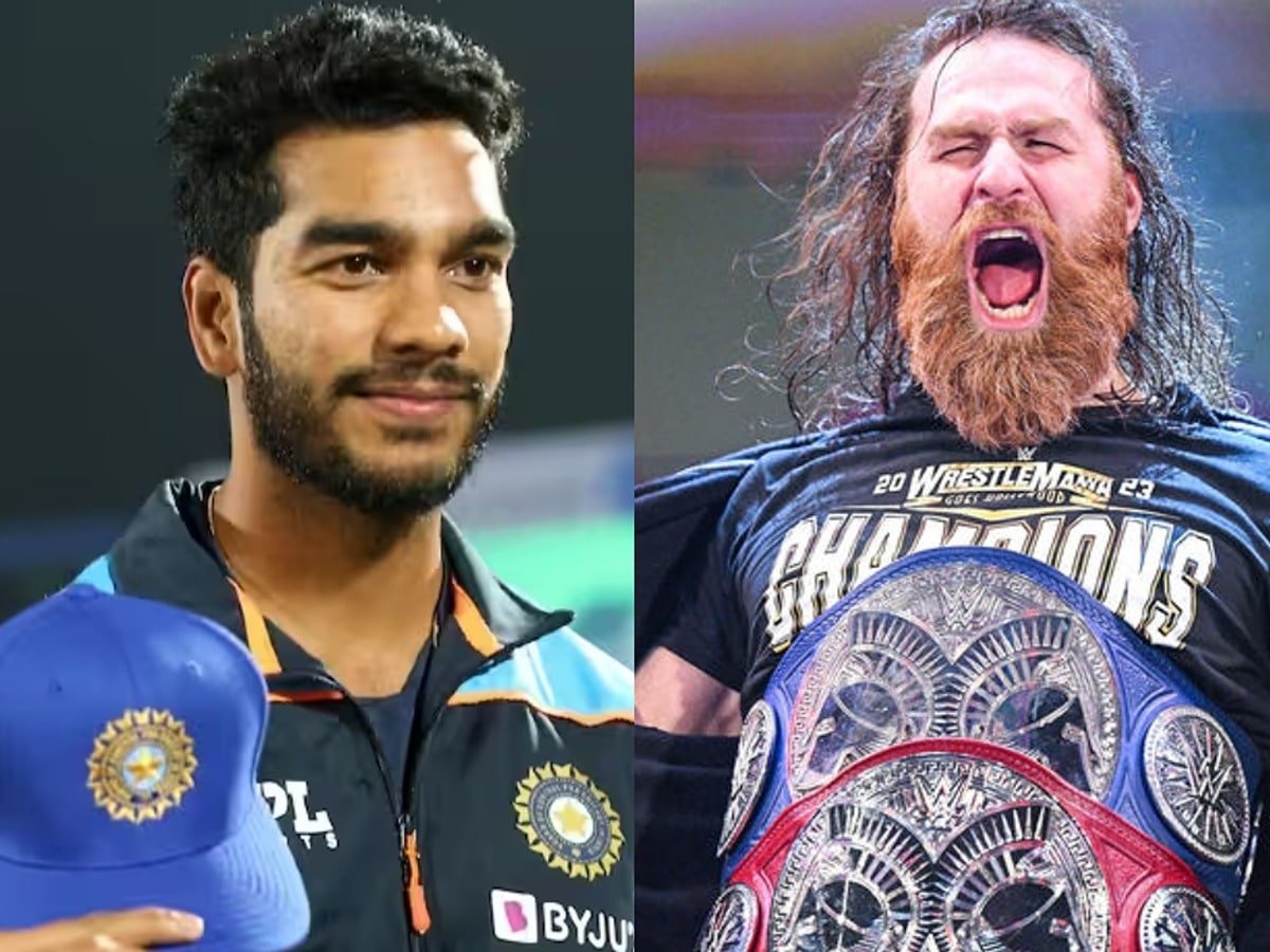 Indian Cricketer Venkatesh Iyer hilariously compares WWE Superstar Sami Zayn with an West Indies player