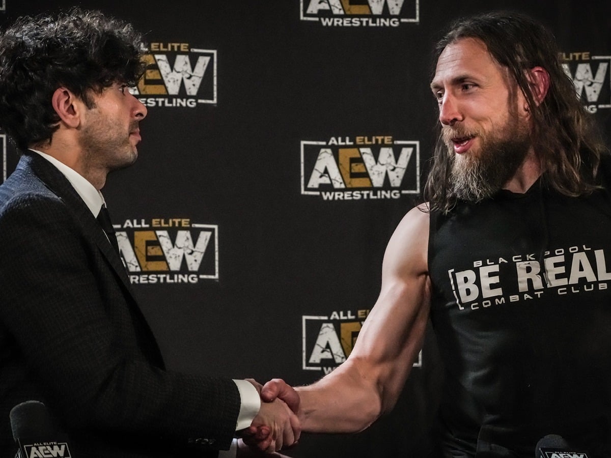 Tony Khan and Bryan Danielson