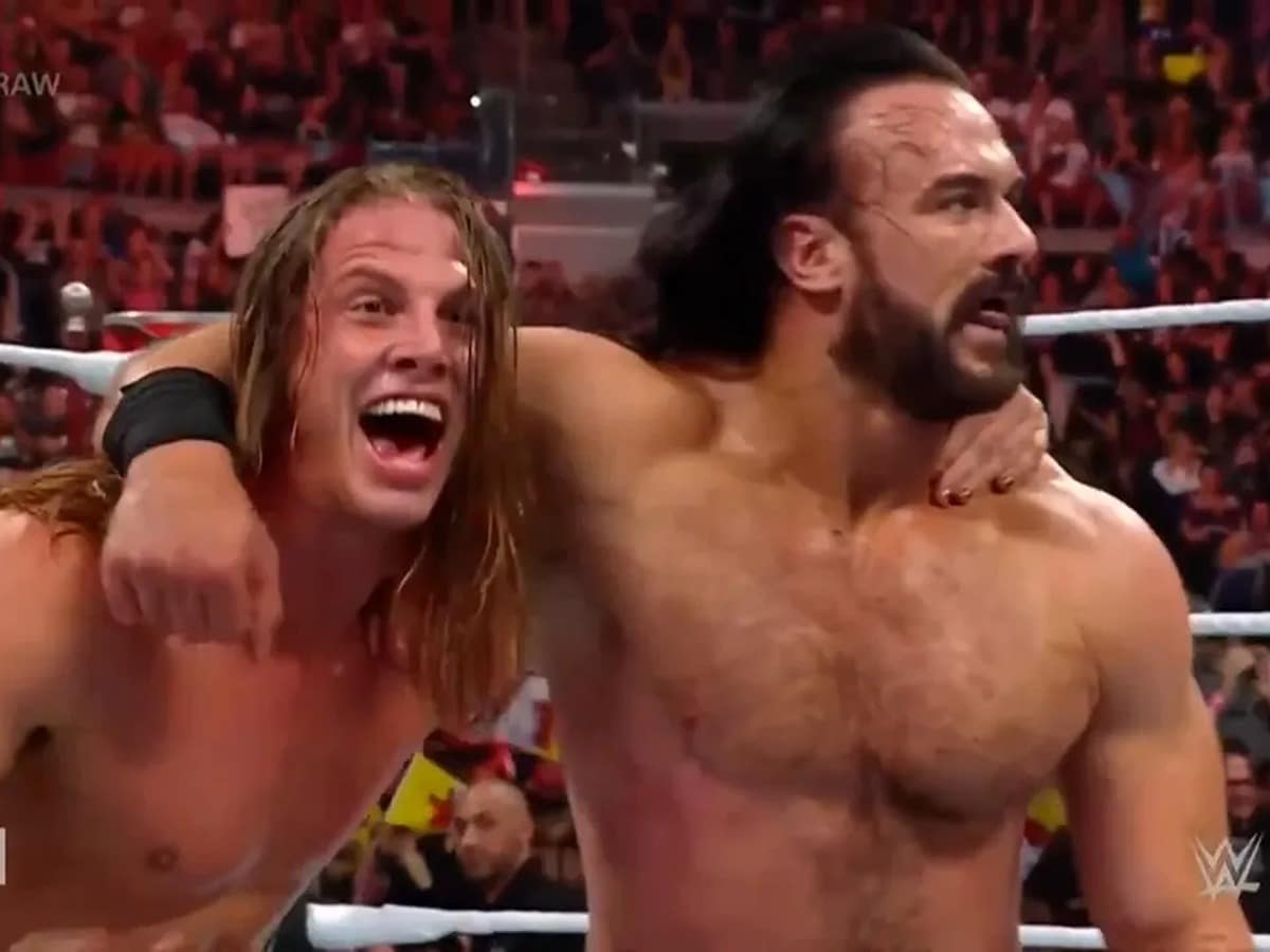 Matt Riddle and Drew McIntyre