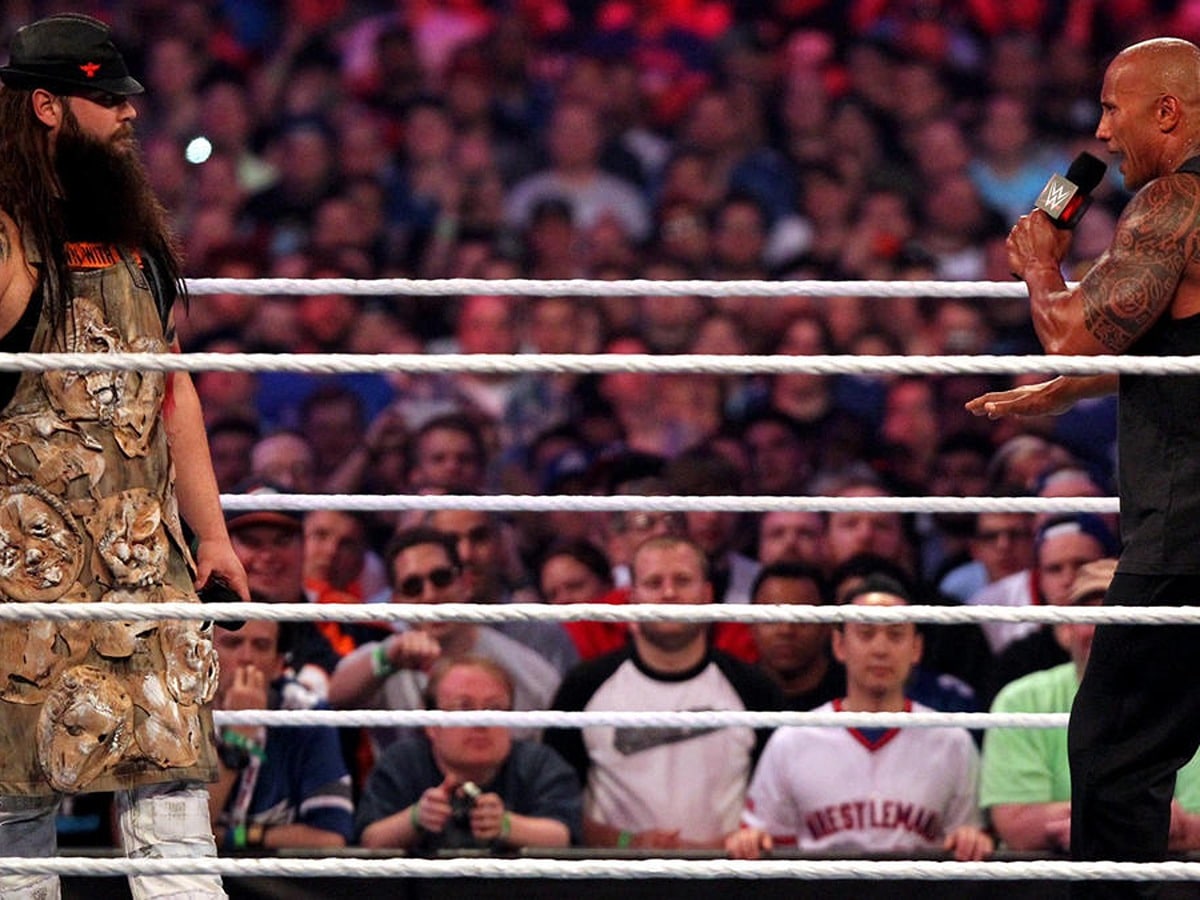 Bray Wyatt and The Rock