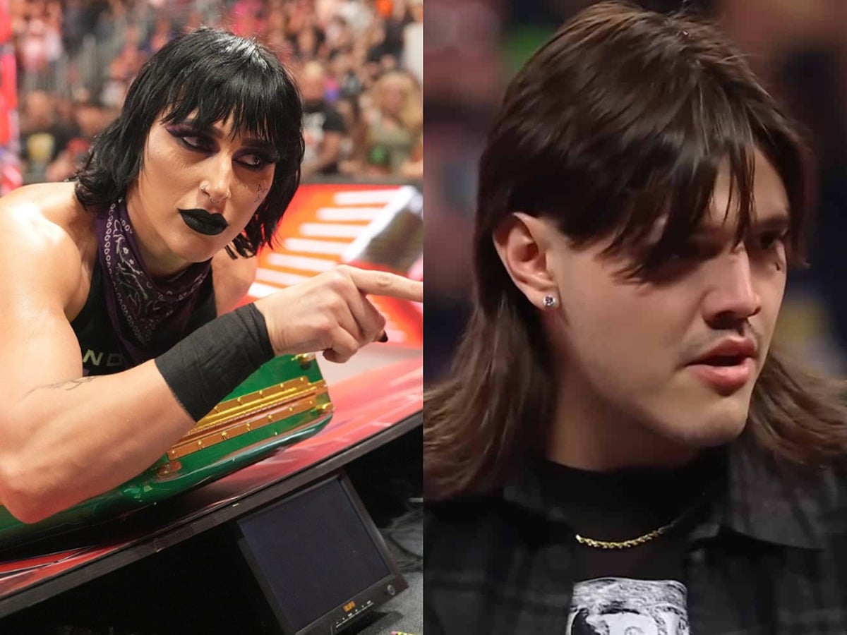 Current Champion’s insulting remarks on Dominik Mysterio’s “DIRTY” mullet sparks reaction from Rhea Ripley