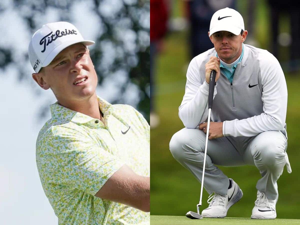 Vincеnt Norrman and Rory McIlroy