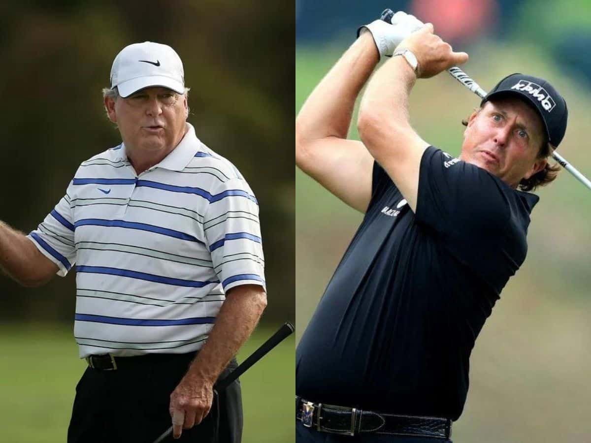 Lanny Wadkins and Phil Mickelson's