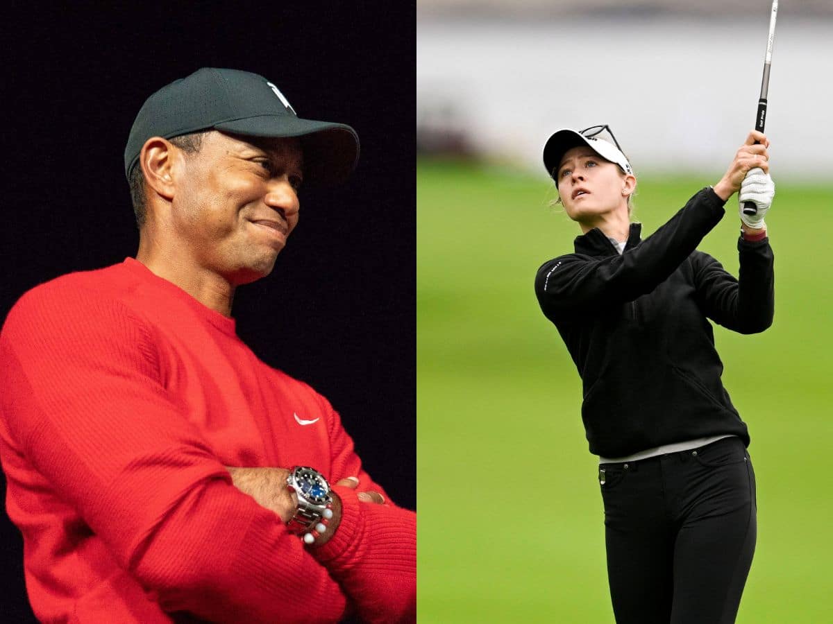 GOAT Tiger Woods and Nelly Korda’s picture once went viral on social media following meet of iconic golf players in 2021