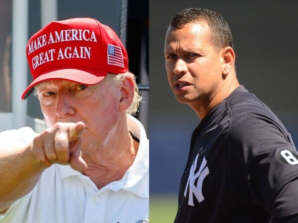 Donald Trump and Alex Rodriguez