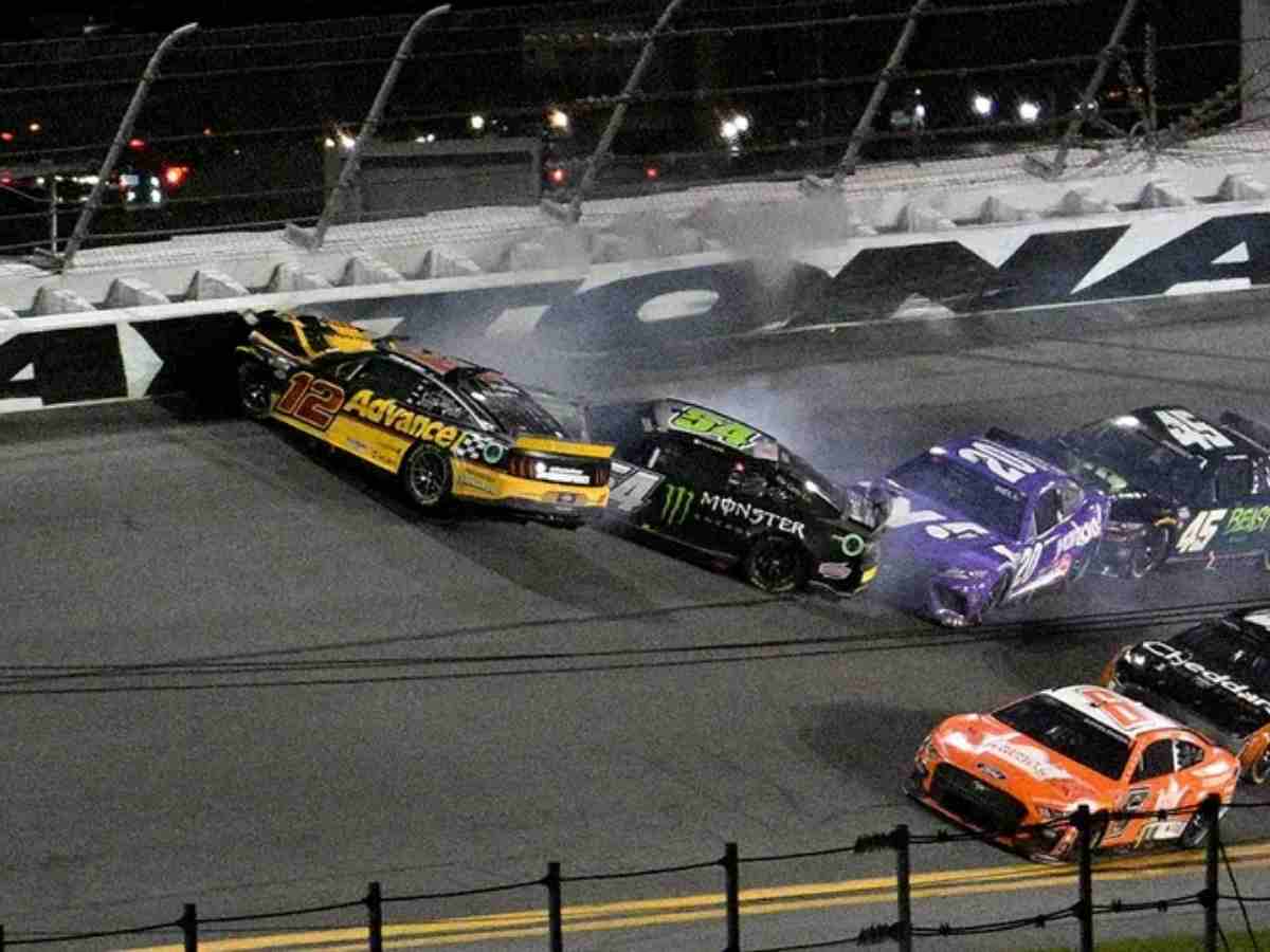 Ryan Blaney's crash at Daytona