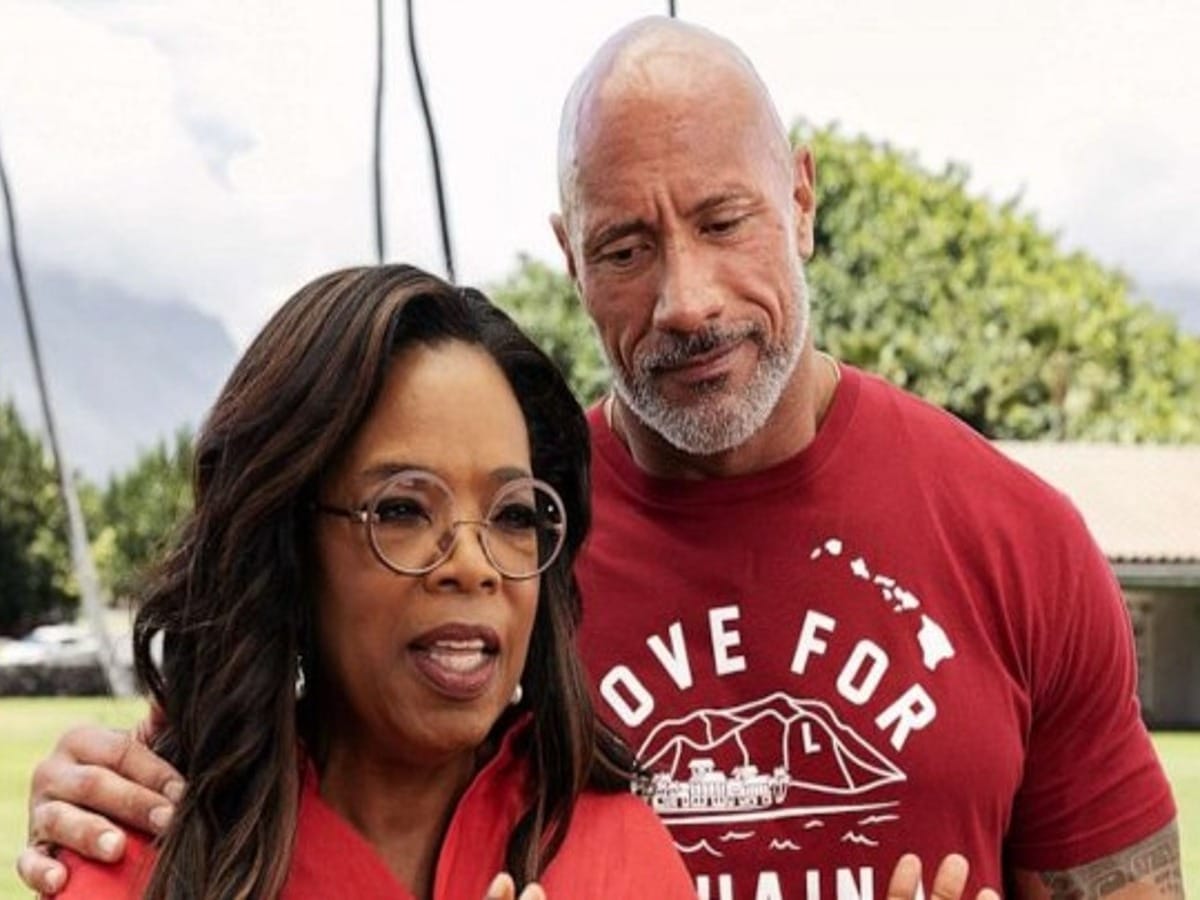 Dwayne ‘The Rock’ Johnson and Oprah Winfrey face severe criticism for urging fans to donate to the Maui fund rather than making larger personal contributions