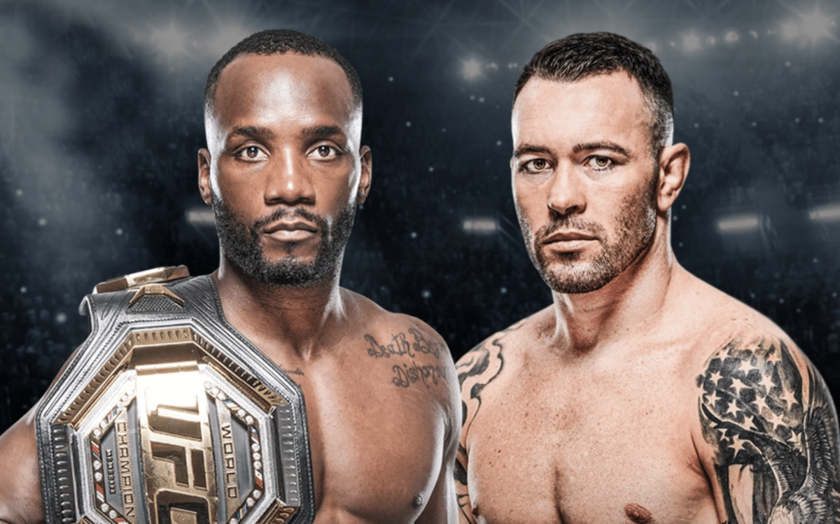 Leon Edwards and Colby Covington