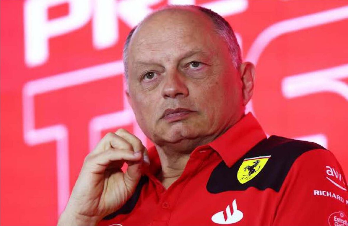 ferrari team boss, fred vasseur(via: IMAGO)