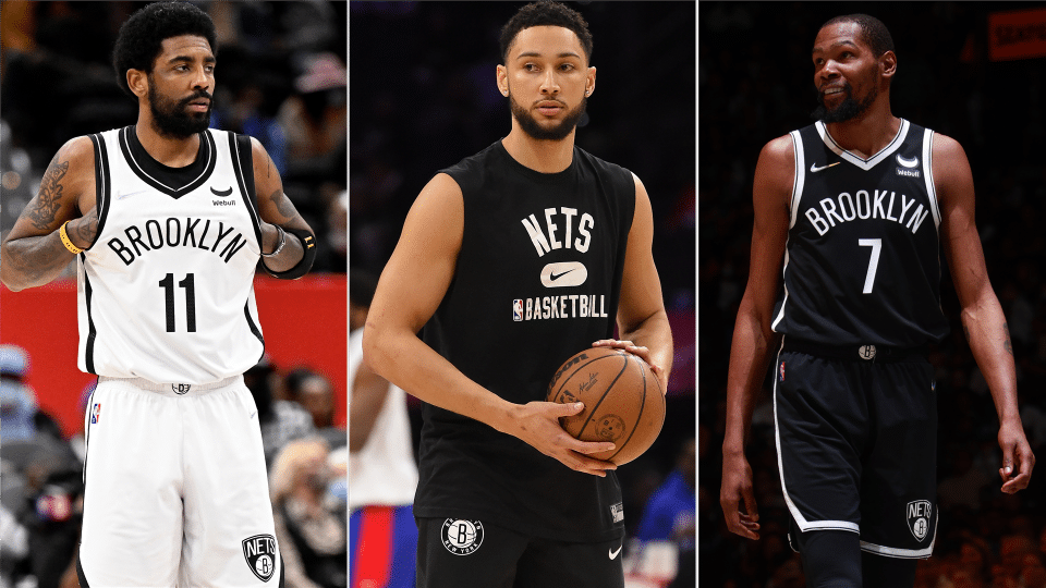 Ben Simmons sneakily DISSES Kevin Durant and Kyrie Irving ahead of new season with Nets