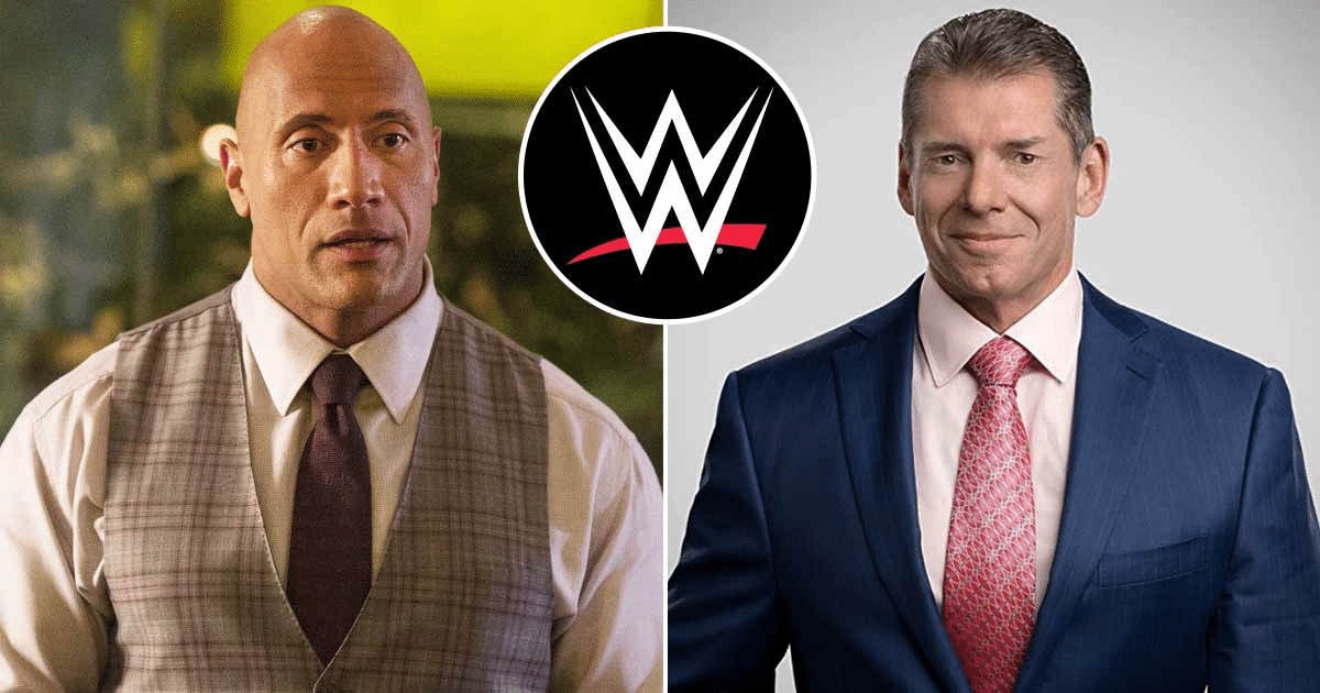 Dwayne Johnson and Vince McMahon