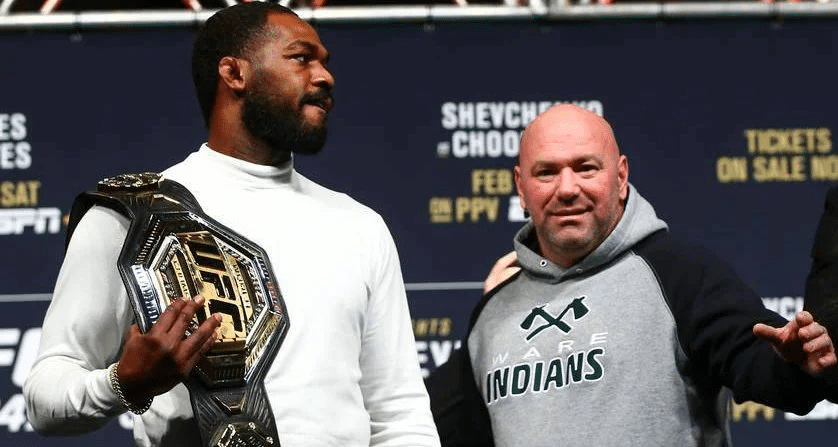 Jon Jones and Dana White