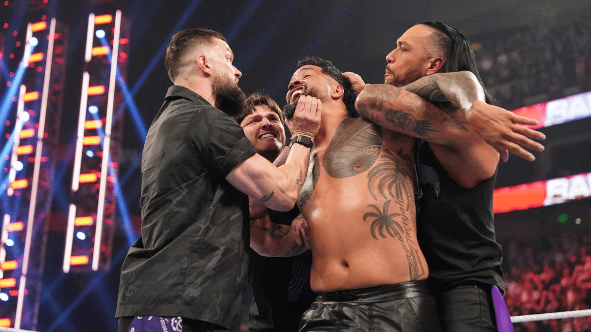 Rhea Ripley sends a 5-word message to Jimmy Uso after Jey Uso's rebellious actions on Raw 1 The Judgment Day teaming up against Jimmy Uso