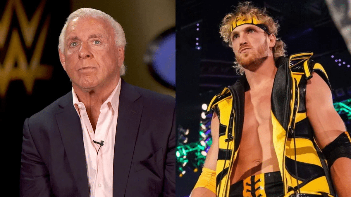 Ric Flair and Logan Paul