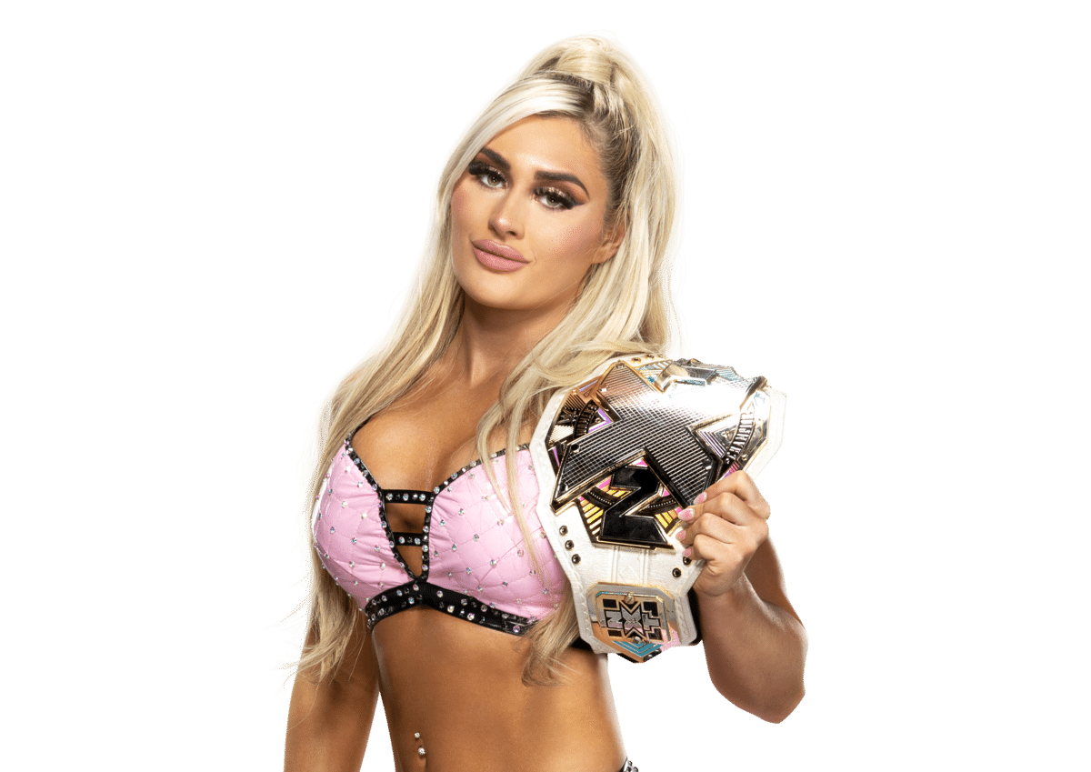 Tiffany Stratton as the NXT Women's Champion