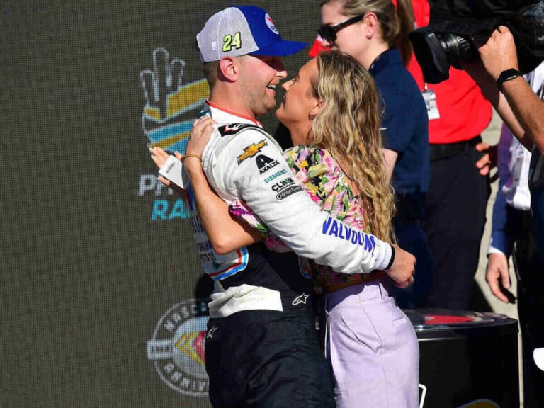Who is William Byron’s girlfriend, Erin Blaney?