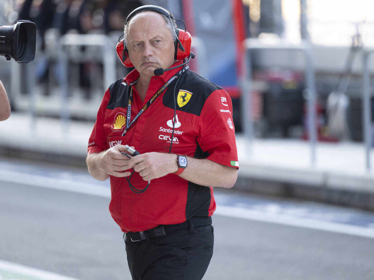 Ferrari's Fred Vasseur 