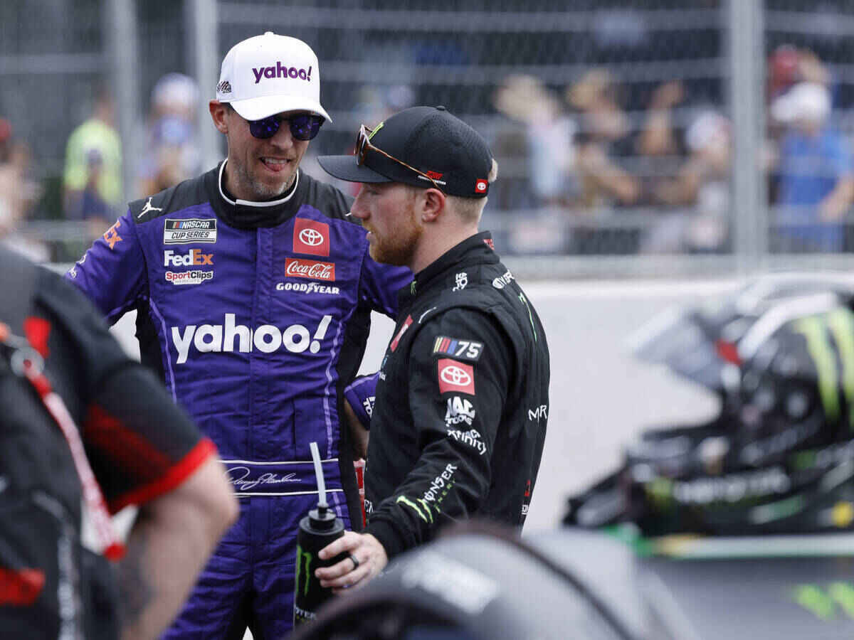 Denny Hamlin and Tyler Reddick (Via IMAGO)