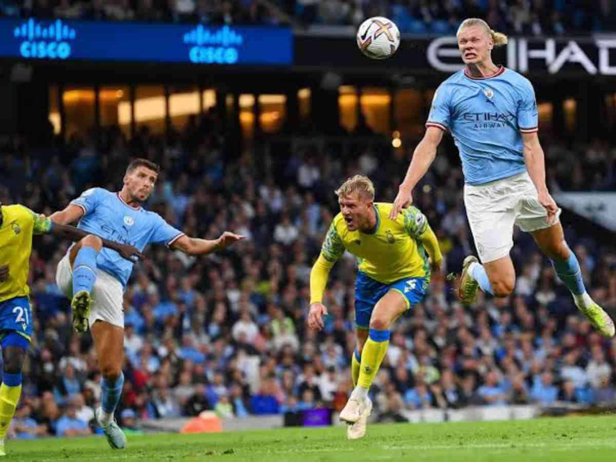 Manchester City vs Nottingham Forest.