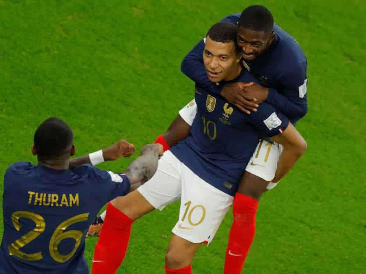 Kylian Mbappe for France