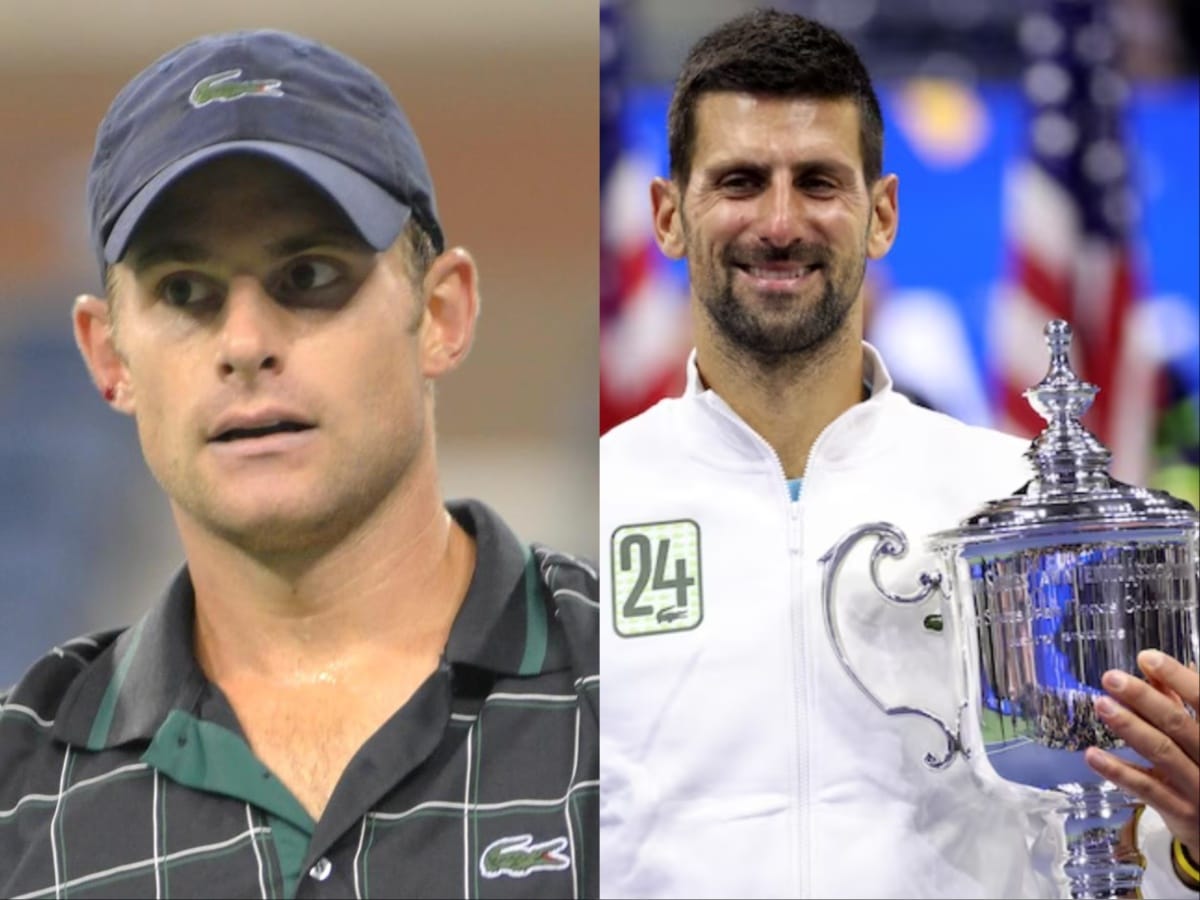 "He'll be playing against his own shadow," Andy Roddick calls Novak